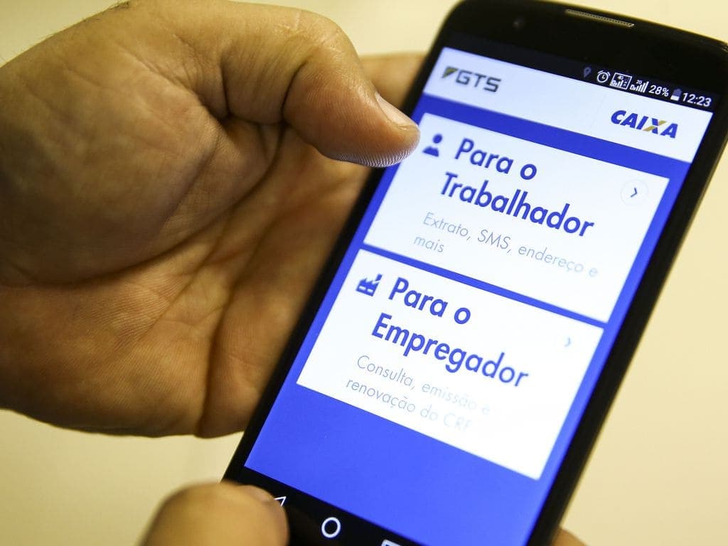 Como liberar o FGTS pelo aplicativo?