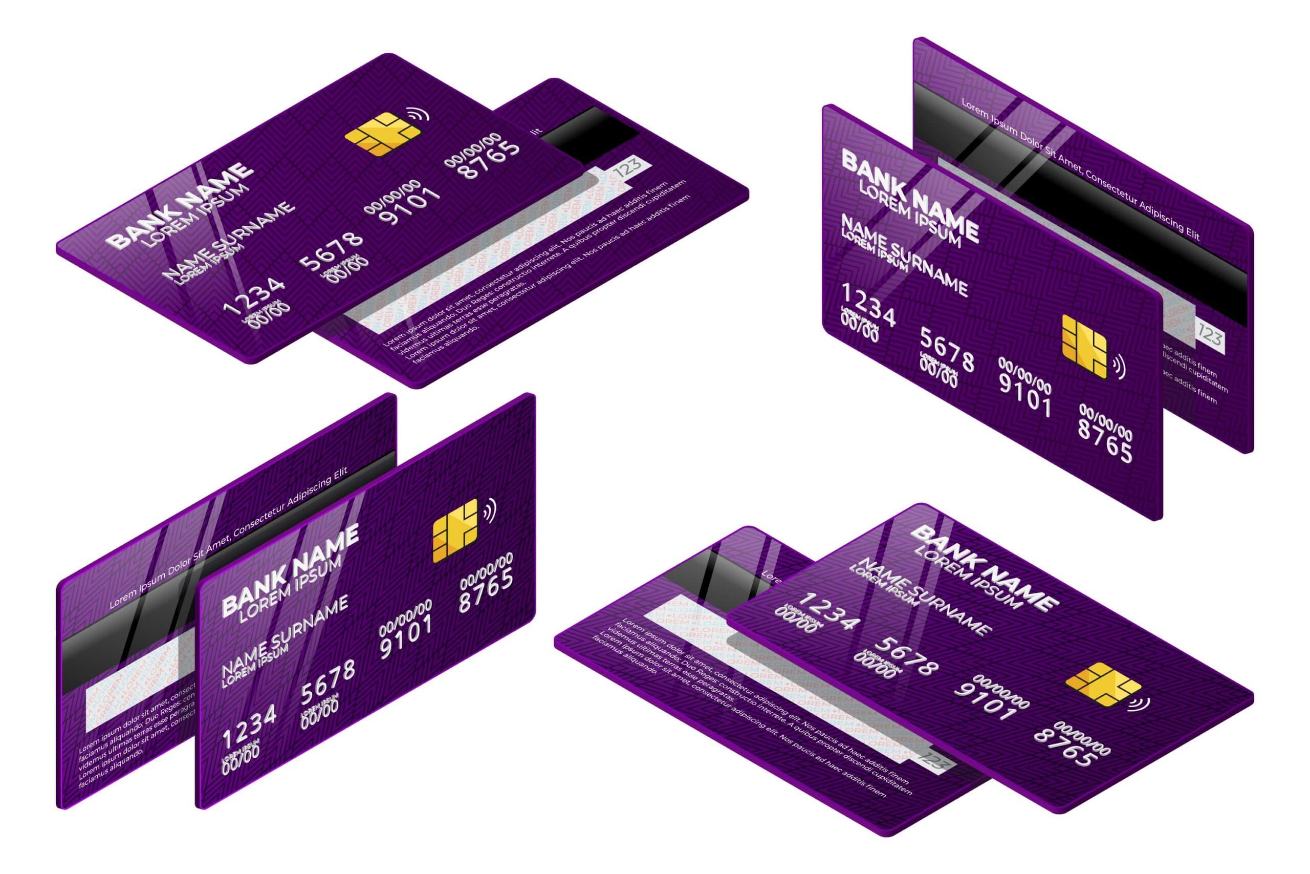 cartões roxos (cartão adicional do Nubank)