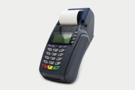 máquina de cartão de crédito (maquininha Rede)